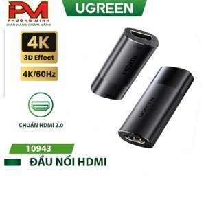 Đầu nối HDMI 2.0 extender 4K60Hz Ugreen 10943