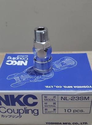 Đầu nối khí nén nhật 3/8″ ren ngoài 17mm NKC NL-23SM