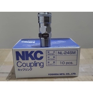 Đầu nối khí nén nhật ren 1/2″ NKC NL-24SM