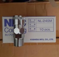 Đầu nối khí nén nhật ren 1/2″ NKC NL-24SM