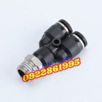Đầu nối khí   PX4-M5/PX6-01 Ren Ba Chiều Loại Y/PX8-02/03/12 PX6-M5 - PX10-03 - PX6-01 hàng mới