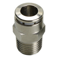 ĐẦU NỐI KHÍ THẲNG REN NGOÀI INOX 10R03 (PHI 10 REN 17)