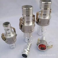 Đầu nối nhanh hợp kim nhôm loại CE cho ống nước, ống dầu, dây thép, khớp nối ống mềm, đầu nối giảm cho máy bơm nước, xe bồn