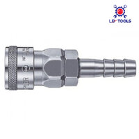 Đầu nối nhanh khí nén Nhật NITTO 20SH - đầu cái đuôi chuột lắp dây 8.5x12.5mm - Made in Japan