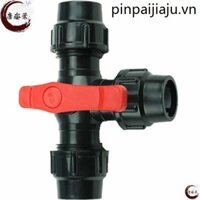 Đầu nối nhanh Phụ kiện ống pvc Đầu nối nhanh Ba chiều với Công tắc 32 Nhựa pe Ống nước Van 25 Phụ kiện 6 điểm 3cm 4