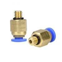 Đầu nối ren khí nén M5 (Ống hơi 6mm)