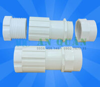 Đầu nối ruột gà phi 25 với ống luồn dây điện