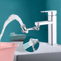 Đầu Nối Vòi Nước Thông Minh Bằng Thép Không Gỉ 1080°Thắt Lưng Xoay Hai Chế Độ Nước Có Thể Điều Chỉnh Tự Do