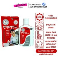Dầu nóng ANTIPHLAMINE Hàn Quốc 100ml giảm đau nhức nhanh chóng