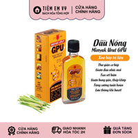 Dầu Nóng Cap Lang Minyak Urut GPU Dầu Gió Đại Bàng