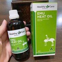 DẦU NÓNG ĐÀ ĐIỂU HEALTHY CARE 100ml EMU HEAT OIL