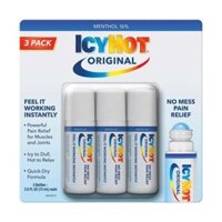Dầu nóng dạng lăn Icy Hot ORIGINAL Set 3 chai (73ml/1chai)
