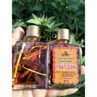 DẦU NÓNG GIA TRUYỀN THẤT SƠN XOA BÓP NHỨC MỎI chai 30ml(Combo 2 chai)