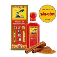 Dầu Nóng Hồng Hoa Cây Búa 35ml - Axe Brand Red Flower Oil