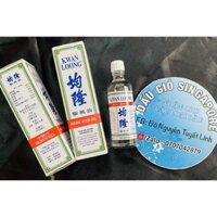 🍀Dầu nóng Kwan Loong Oil 15ml-SINGAPORE