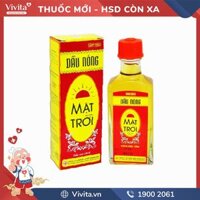 Dầu nóng Mặt Trời | Chai 20ml