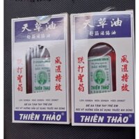 dầu nóng thiên thảo chai thủy tinh