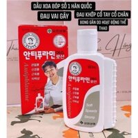 Dầu Nóng Xoa Bóp Antiphlamine Hàn Quốc tuýp 100ml{CHÍNH HÃNG}