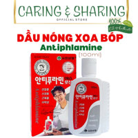 Dầu Nóng Xoa Bóp Antiphlamine Hàn Quốc Chính Gốc - 100mL