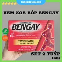 dầu nóng xoa bóp bengay mỹ , kem xoa bóp bengay ultra strength 113g