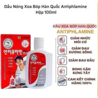 Dầu nóng xoa bóp Hàn Quốc Antiphlamine 100ml