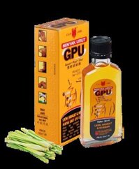 Dầu nóng xoa bóp hiệu con ó MinYak Urut GPU Cap Lang 60ml