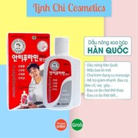 Dầu Nóng Xoa Bóp Massage Antiphlamine Hàn Quốc 100ml Chính Hãng