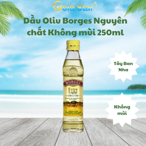 Dầu Olive Borges Extra light nguyên chất 250ml