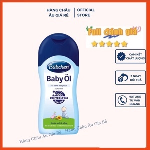 Dầu chăm sóc da Baby Oil Buchen - 200ml