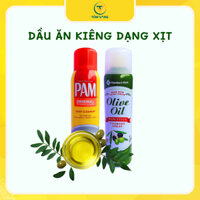Dầu Oliu Ăn Kiêng Và Dầu Pam Dạng Xịt - Tôm Vàng