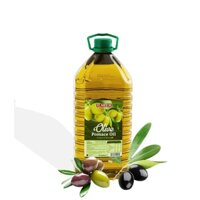 Dầu oliu Pomace 5L -nguyên chất tinh luyện 100%, hạn sử dụng 2025