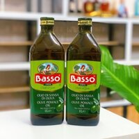 DẦU OLIU POMACE OLIVE OIL BASSO 1L NHẬP KHẨU Ý