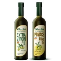 Dầu Oliu/Olive Nguyên Chất Olivoila Extra Virgin chai 250ml/750ml bọc kĩ 5 lớp sóc