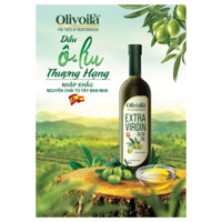 Dầu olive 100 % nguyên chất Extra Vingin hiệu Olivoila chai 750ml