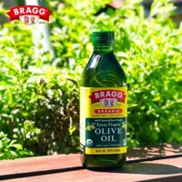 Dầu Olive Hữu Cơ Ép Lạnh 453ml Bragg Organic Olive Oil - Dầu Oliu Nấu Ăn - Dầu O Liu - Oliu - Ô liu - Dầu Oliu Cho Bé