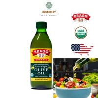 Dầu Olive Hữu Cơ Ép Lạnh Bragg Organic Olive Oil 473ml - Dầu Ô Liu Cho Bé - Dầu Oliu Cho Bé - Dầu Ô Liu Hữu Cơ