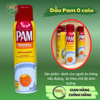Dầu Pam ăn kiêng chai to 12 oz , dầu ăn 0 Calo chính hãng chiên xào ăn eatclean, giảm cân