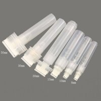 Đầu phẳng / Đầu vuông Hộp đựng bút rỗng dạng lỏng Hộp đựng bút rỗng bằng nhựa Ống bút rỗng vẽ vàng Graffiti Tranh sơn Phụ kiện bút