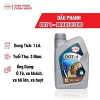 Dầu phanh DOT 4 - Brake Fluid 1L,  sản phẩm chính hãng HPK