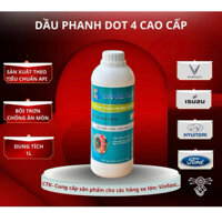 Dầu Phanh DOT 4 Dung Tích 1L CTK Chính Hãng, Đạt Chuẩn Quốc Tế, Đảm Bảo Hiệu Suất Phanh Tối Ưu, Phù Hợp Mọi Dòng Xe Ô Tô