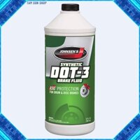 Dầu phanh Johnsen DOT 3 Brake Fluid hàng Mỹ chai 946ml