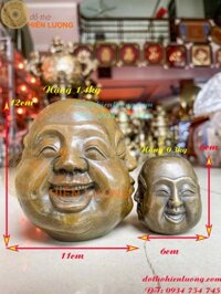 Đầu Phật Tứ Diện Bằng Đồng Giả Cổ