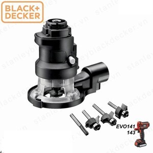 Đầu phay gỗ Black & Decker MTRT8-XJ