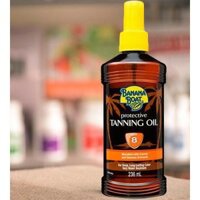 Dầu phơi nắng bảo vệ da cho bạn một làn da bánh mật Banana Boat Tanning Oil SPF8 (236ml)-
