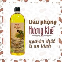 Dầu Phộng (Dầu Lạc) Nguyên Chất Hương Khê 1L