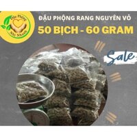 Đậu Phộng Rang Nguyên Vỏ NHỊ NHANH, Giòn rụm, 50 Bịch, Mỗi Bịch 60 Gram.
