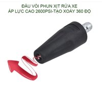 Đầu phun rửa xe tạo nước xoáy 360 độ, đầu kết nối nhanh 1/4 inch