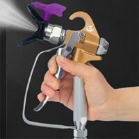 đầu phun sơn xịt Xịt sơn cao su sơn sơn cao cấp không có không khí phun phụ kiện súng phun sơn thép không gỉ máy phun súng phun vòi phun súng phun sơn sần giá đỡ súng phun sơn