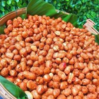 Đậu phụng cháy tỏi rang thủ công