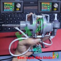 Đầu quạt không chổi than, động cơ BLDC, Motor brushless 12V-24VDC - Lắp quạt chạy acquy hoặc adaptor